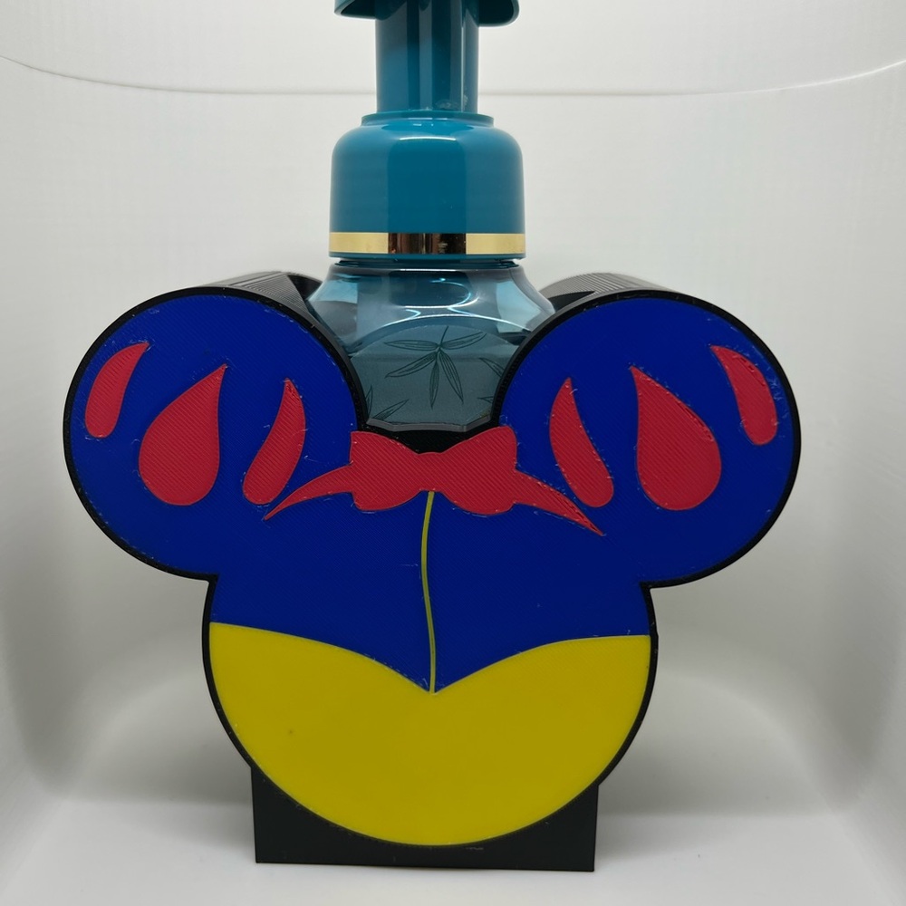 Custom Design - Disney Snow White Mickey Ears bath and body works soap holder